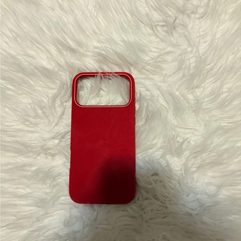Red Sleek IPhone 17 Case